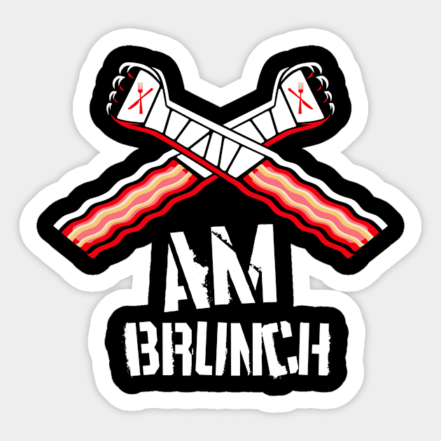 AM Brunch Sticker by JunkfoodCinema